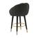 Myla Black Swivel Counter Stool by TOV Furniture