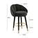 Myla Black Swivel Counter Stool by TOV Furniture