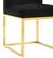 Haute Black Velvet Chair by TOV Furniture
