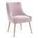 Beatrix Blush Velvet Side Chair by TOV Furniture