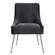Beatrix Gray Velvet Side Chair w/Silver Leg by TOV Furniture