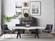 Beatrix Gray Velvet Side Chair w/Silver Leg by TOV Furniture
