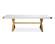 Adeline White Dining Table by TOV Furniture