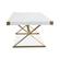 Adeline White Dining Table by TOV Furniture