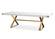 Adeline White Dining Table by TOV Furniture