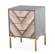 Quinn Gray & Gold Nightstand by TOV Furniture