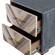 Quinn Gray & Gold Nightstand by TOV Furniture