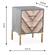 Quinn Gray & Gold Nightstand by TOV Furniture