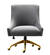 Beatrix Gray Office Swivel Chair by TOV Furniture