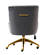 Beatrix Gray Office Swivel Chair by TOV Furniture
