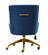 Beatrix Navy Blue Office Swivel Chair by TOV Furniture