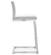 Parma White Stainless Steel Counter Stool - Set of 2 by TOV Furniture