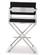 Director Black Stainless Steel Counter Stool by TOV Furniture