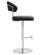 Cosmo Black Stainless Steel Barstool by TOV Furniture