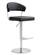 Cosmo Black Stainless Steel Barstool by TOV Furniture