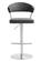 Cosmo Gray Stainless Steel Barstool by TOV Furniture