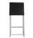 Denmark Black Stainless Steel Counter Stool - Set of 2 by TOV Furniture