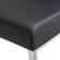 Denmark Black Stainless Steel Counter Stool - Set of 2 by TOV Furniture