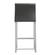 Denmark Gray Stainless Steel Counter Stool - Set of 2 by TOV Furniture