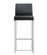 Denmark Black Stainless Steel Barstool - Set of 2 by TOV Furniture