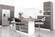 Cosmo Light Gray Stainless Steel Barstool by TOV Furniture