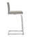 Parma Light Gray Stainless Steel Counter Stool - Set of 2 by TOV Furniture