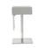 Seville Light Gray Steel Barstool by TOV Furniture