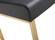 Denmark Black & Gold Steel Counter Stool - Set of 2 by TOV Furniture
