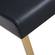 Denmark Black & Gold Steel Barstool - Set of 2 by TOV Furniture