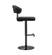Cosmo Black on Black Steel Barstool by TOV Furniture