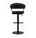 Cosmo Black on Black Steel Barstool by TOV Furniture