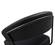 Cosmo Black on Black Steel Barstool by TOV Furniture