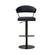 Cosmo Black on Black Steel Barstool by TOV Furniture