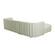 Callie LAF Chaise Cream Velvet Sectional by TOV Furniture