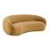 Kendall Cognac Velvet Sofa by TOV Furniture