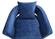 Kennedy Navy Blue Swivel Chair by TOV Furniture