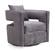 Kennedy Gray Swivel Chair by TOV Furniture