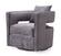 Kennedy Gray Swivel Chair by TOV Furniture