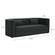 Callie Black Velvet Sofa by TOV Furniture