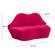 Lips Hot Pink Velvet Settee by TOV Furniture