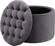 Queen Gray Velvet Storage Ottoman by TOV Furniture