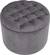 Queen Gray Velvet Storage Ottoman by TOV Furniture