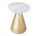 Tempo White Marble Cocktail Table by TOV Furniture
