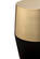 Jadran Black & Gold Stool by TOV Furniture