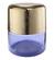 Kolla Purple Glass Side Table by TOV Furniture