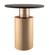 Terzo Black Marble Side Table by TOV Furniture