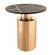 Terzo Black Marble Side Table by TOV Furniture