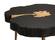 Timber Black & Brass Coffee Table by TOV Furniture