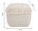 Inca Natural Pouf by TOV Furniture