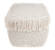 Inca Natural Pouf by TOV Furniture